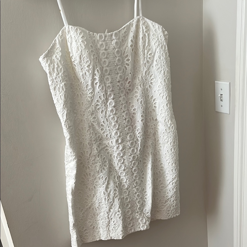 NWT Lilly Pulitzer White Eyelet Sundress
